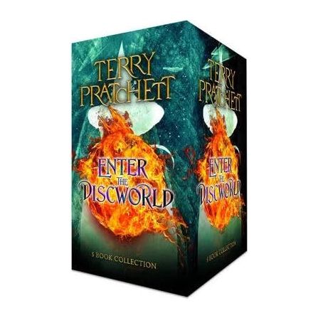 Terry Pratchett Discworld Novels Series 5 Books Collection Box Set | T