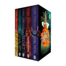 Terry Pratchett Discworld Novels Series 5 Books Collection Box Set (The Colour Of Magic, Equal Rites, Mort, Guards! Guards! & Going Postal)