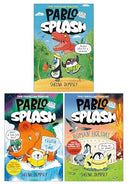 Pablo and Splash Graphic Novel Series by Sheena Dempsey Illustrated 3 Books Collection Set (Pablo and Splash, Pablo and Splash: Frozen in Time and Pablo and Splash: Roman Holiday)
