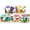 The World of Dinosaur Roar Series Books 5-8 With World Book Day 5 Books Collection Set by Peter Curtis (Snap, Flap, Whack, Whizz and [Paperback] Dinosaur Roar and Friends World Book Day)