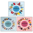 Mini Amigurumi Crochet Collection 3 Books Set by Sarah Abbondio (Mini Amigurumi Animals, Mini Amigurumi Ocean, Mini Amigurumi Birds)