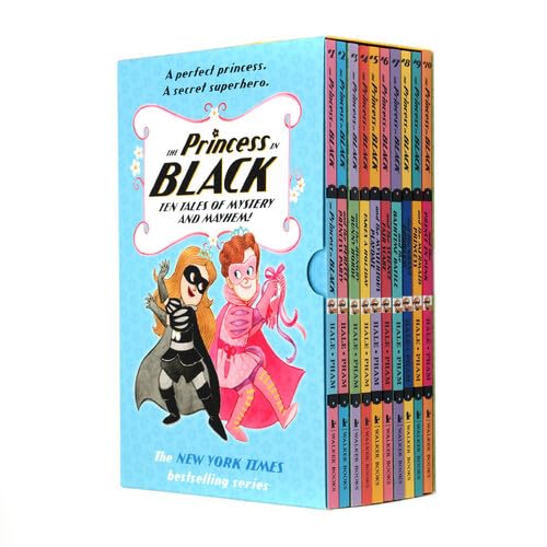 Princess in Black Series 10 Books Collection Box Set (Princess in Black, Perfect Princess Party, Hungry Bunny Horde, Takes a Holiday, Mysterious Playdate, Science Fair Scare, Bathtime Battle & 3 More)