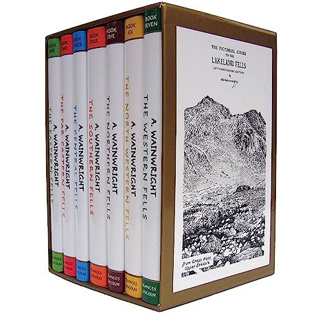 Wainwright Pictorial Guides To The Lakeland Fells 7 Books Box Set - Paperback