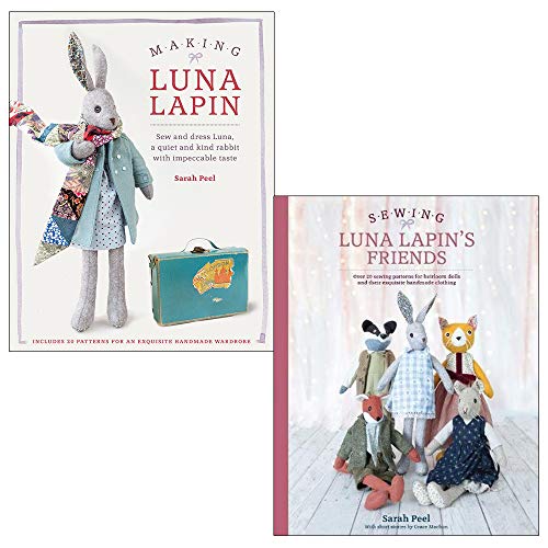 ["a quiet and kind rabbit with impeccable taste", "collection of sewing patterns", "Fabric", "Fabrics", "handmade clothing", "Luna Lapin Series", "Luna Lapin: Making New Friends: Sewing patterns from Luna's little world", "Making Luna Lapin", "Making Luna Lapin  Sew and dress Luna a quiet and kind rabbit with impeccable taste", "Making Luna Lapin : Sew and dress Luna", "Making Soft Toys", "needle felting books", "Needlework", "Needlework & Fabrics", "Sewing", "sewing books", "Sewing Luna Lapins Friends", "sewing pattern guide", "sewing pattern guide book", "sewing patterns", "sewing patterns book", "sewing patterns books", "sewing patterns for heirloom"]