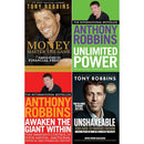 Tony Robbins Success Mastery Collection: Money Master the Game, Unlimited Power and More - Four Bestsellers on Wealth, Mindset and Personal Achievement (4-Book Set)