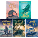 Hannah Gold Collection 5 Books Set (The Lone Husky [Hardback], The Last Bear, The Lost Whale, Finding Bear and Turtle Moon)