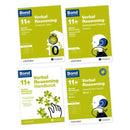 Bond 11+ 4-Books Collection Set Pack (Verbal Reasoning (Age 10 - 11 years) 10 Minute Tests, Stretch Assessment Papers, Assessment Papers and Handbook)