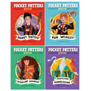 Pocket Potters: Little Guides to the Harry Potter Stories 4 Books Collection Set by J.K. Rowling (Harry Potter, Ron Weasley, Hermione Granger and Professor Dumbledore)