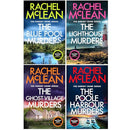 Dorset Crime Series 7-10 Collection 4 Books Set By Rachel McLean (The Blue Pool Murders, The Lighthouse Murders, The Ghost Village Murders and The Poole Harbour Murders)