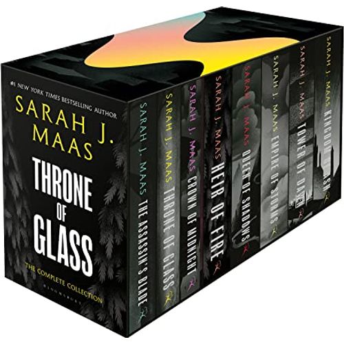 Throne of Glass 8 Books Box Set (Paperback): Sarah J. Maas