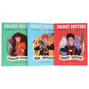 Harry Potter: Pocket Potters by J.K. Rowling Illustrated 3 Books Collection Set (Harry Potter, Ron Weasley and Hermione Granger)