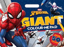 Marvel Spider-Man: Giant Colour-Me Pad