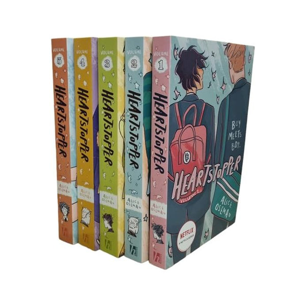 HEARTSTOPPER 1-5巻セット Heartstopper Series Volume 1-4 & Heartstopper Yearbook