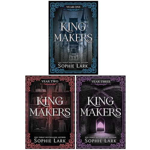 Kingmakers Series 3 Books Collection Set By Sophie Lark (Kingmakers Year One, Kingmakers Year Two and Kingmakers Year Three)