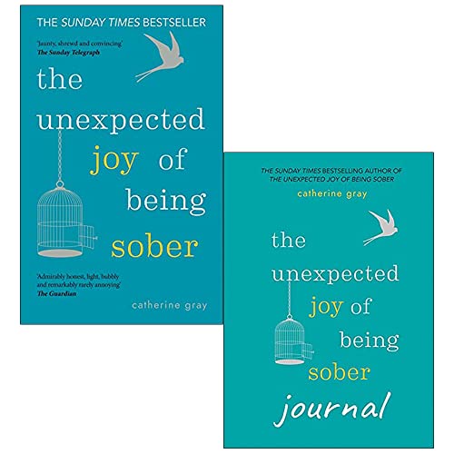 Catherine Gray 2 Books Collection Set (Unexpected Joy of Being Sober and Unexpected Joy of Being Sober Journal)