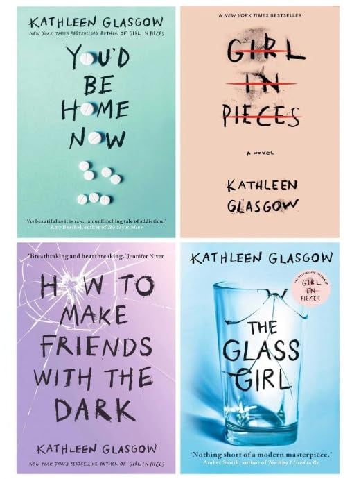 ["Death & Dying for Young Adults", "Family Fiction", "Family for Young Adults", "Fiction About Being a Teen", "girl in pieces", "how to make friends by kathleen glasgow", "kathleen glasgow", "kathleen glasgow book collection", "kathleen glasgow book collection set", "kathleen glasgow books", "kathleen glasgow collection", "kathleen glasgow girl in pieces", "kathleen glasgow how to make friends", "kathleen glasgow series", "kathleen glasgow you'd be home now", "the glass girl", "you'd be home now kathleen glasgow", "young adults fiction"]