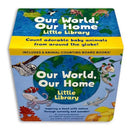 Our World, Our Home Little Library Collection 8 Books Box Set (Over on the Farm, in the Ocean, in a River, in the Forest, on a Mountain, in the Grasslands, on a Desert and in the Jungle)