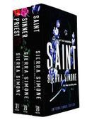 Sierra Simone Priest Trilogy Collection 3 Books Set (Priest, Sinner, Saint)