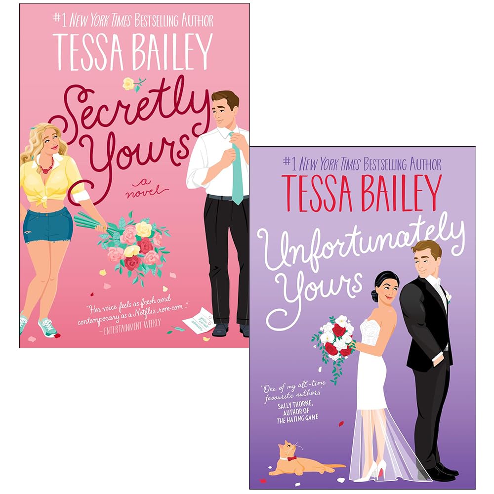 Tessa Bailey Vine Mess Collection 2 Books Set (Secretly Yours & Unfort