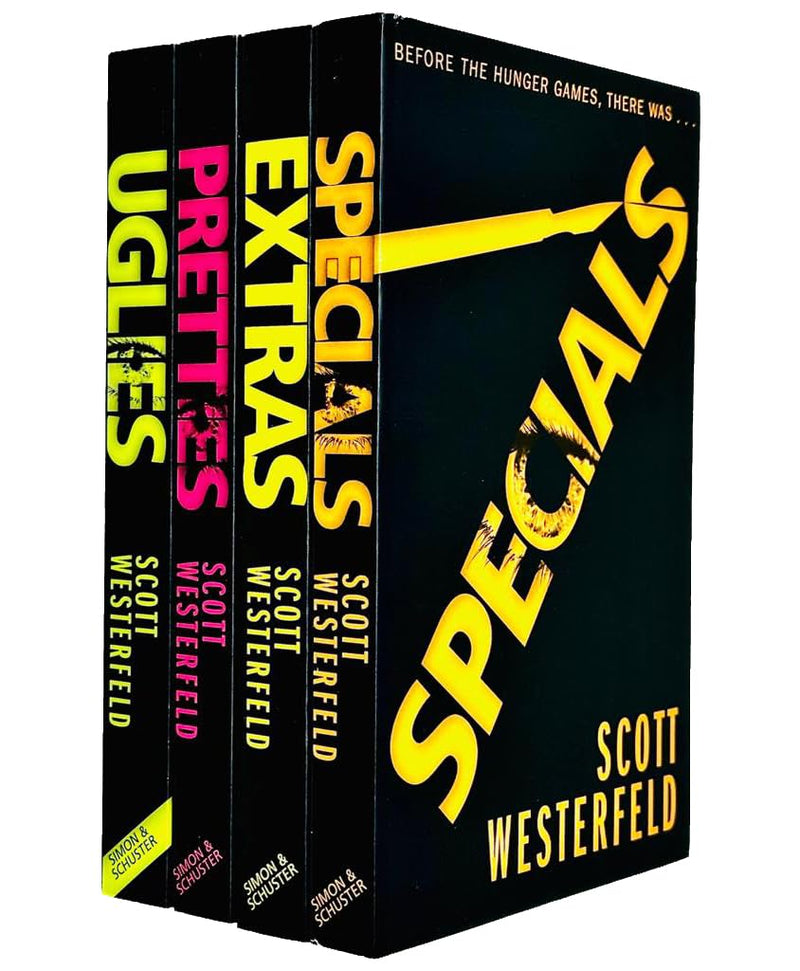 ["9781471193019", "best selling", "Best Selling Books", "bestseller author", "bestselling books", "Bestselling Collection Book", "Children Books (14-16)", "cl0-CERB", "extras", "pretties", "scott westerfeld", "scott westerfeld books", "scott westerfeld collection", "scott westerfeld set", "Scott Westerfeld Uglies", "Scott Westerfeld Uglies Series", "specials", "the uglies series", "uglies", "Uglies Pretties", "uglies quartet collection", "uglies scott westerfeld", "uglies scott westerfeld book", "uglies series collection", "Young Adult book", "young adult books", "young adults", "young adults books"]