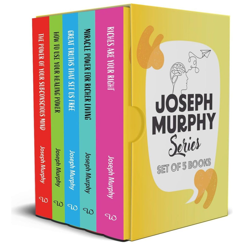 ["9788196992101", "fundamental studies", "Great Truths That Set Us Free", "How to Use Your Healing Power", "Joseph Murphy", "Joseph Murphy books", "Joseph Murphy collection", "Joseph Murphy series", "Joseph Murphy set", "Mental health", "mental health books", "mental health skills", "Mind", "mind body spirit", "mind body spirit books", "Miracle Power for Richer Living", "motivational self help", "non fiction", "Non Fiction Book", "non fiction books", "non fiction text", "Practical & Motivational Self Help", "Riches Are Your Right", "self development", "self development books", "Self Help", "self help books", "Self-help & personal development", "Set of 5 Books"]