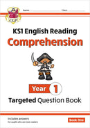 CGP KS1 Year 1 Workbook Bundle – Ages 5-6 (Grammar Punctuation and Spelling, Reading Comprehension, Handwriting, Maths)
