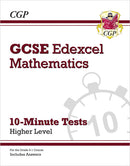 CGP GCSE Maths Edexcel Revision Bundle – Revision Guide, Workbook & 10-Minute Tests