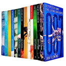 Vintage 007 James Bond 14 Book Collection Set by Ian Fleming – Casino Royale, Goldfinger & Complete Classic Spy Thriller Collection