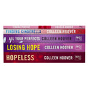 Hopeless Series By Colleen Hoover 5 Books Collection Set (Losing Hope, Finding Cinderella, Hopeless, Finding Perfect, All Your Perfect)