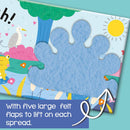 Little Ones Love Little Bunny – Felt Flap Baby Board Book | Touch-and-Feel Interactive Book for Babies & Toddlers