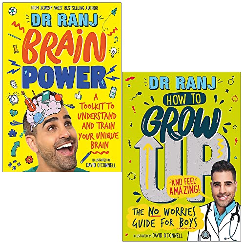 ["9781526362957", "9781526362971", "9789124199326", "Brain Power", "Dr Ranj Singh", "Dr Ranj Singh Collection", "How to Grow Up and Feel Amazing"]