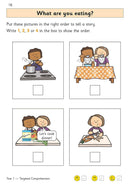 CGP KS1 Year 1 Workbook Bundle – Ages 5-6 (Grammar Punctuation and Spelling, Reading Comprehension, Handwriting, Maths)