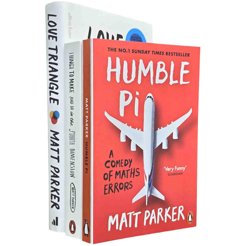 ["9780006611608", "educational", "educational book", "educational books", "educational resources", "facts", "General Maths", "Humble Pi", "Love Triangle", "Mathematics", "Maths", "Maths book", "maths books", "maths facts", "Matt Parker", "Matt Parker books", "Matt Parker collection", "Matt Parker series", "Matt Parker set", "non fiction", "Non Fiction Book", "non fiction books", "non fiction text", "pi", "standupmaths", "Things to Make and Do in the Fourth Dimension"]