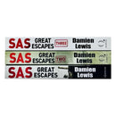 Damien Lewis Collection 3 Books Set (SAS Great Escapes, SAS Great Escapes Two and SAS Great Escapes Three)