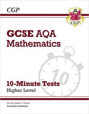 CGP GCSE Maths AQA Revision Bundle – Revision Guide, Workbook & 10-Minute Tests