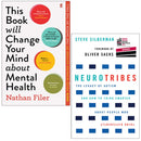 This Book Will Change Your Mind About Mental Health By Nathan Filer and Neurotribes By Steve Silberman 2 Books Collection Set