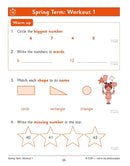 CGP KS1 Year 1 10-Minute Weekly Workout Bundle – Ages 5-6 (Maths, English, Phonics, Handwriting)