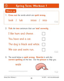 CGP KS1 Year 1 10-Minute Weekly Workout Bundle – Ages 5-6 (Maths, English, Phonics, Handwriting)