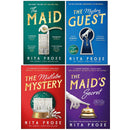 Molly the Maid Mystery Collection 4 Books Set By Nita Prose (The Maid, The Mystery Guest, The Mistletoe Mystery [Hardback] and The Maid's Secret)