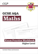 CGP GCSE Maths AQA Revision Bundle – Revision Guide, Workbook & 10-Minute Tests
