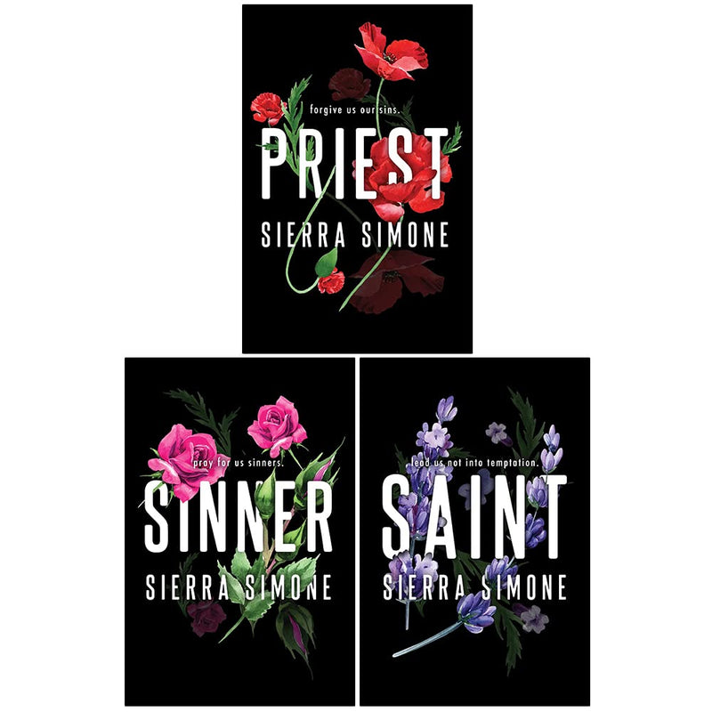 ["9789123541539", "adult fiction", "Adult Fiction (Top Authors)", "adult fiction books", "adult romance", "contemporary romance", "fantasy romance", "Priest", "Romance", "romance books", "romance fiction", "romance saga", "Saint", "sierra simone", "sierra simone books", "sierra simone collection", "sierra simone priest series", "sierra simone series", "sierra simone set", "Sinner"]