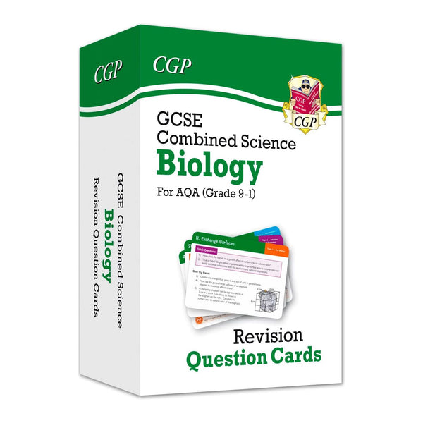 GCSE Combined Science: Biology AQA Revision Question Cards: superb for the 2024 and 2025 exams (CGP AQA GCSE Combined Science)