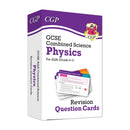 GCSE Combined Science: Physics AQA Revision Question Cards: superb for the 2024 and 2025 exams (CGP AQA GCSE Combined Science)