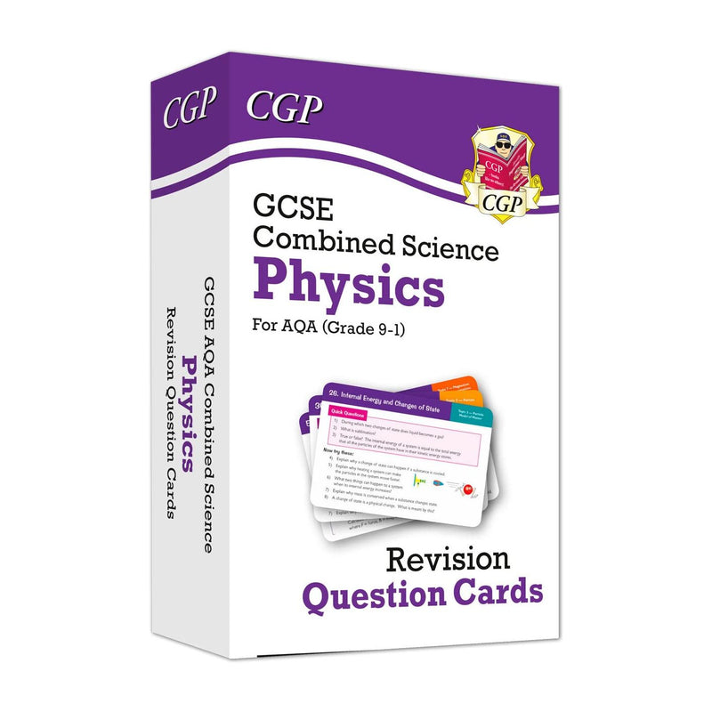 ["9781789080575", "cards", "cgp", "cgp books", "cgp collection", "cgp revision", "cgp revision cards", "combined science", "combined science gcse", "gcse", "gcse books", "gcse physics", "gcse science", "Physics", "question cards", "revision cards", "revision question cards"]