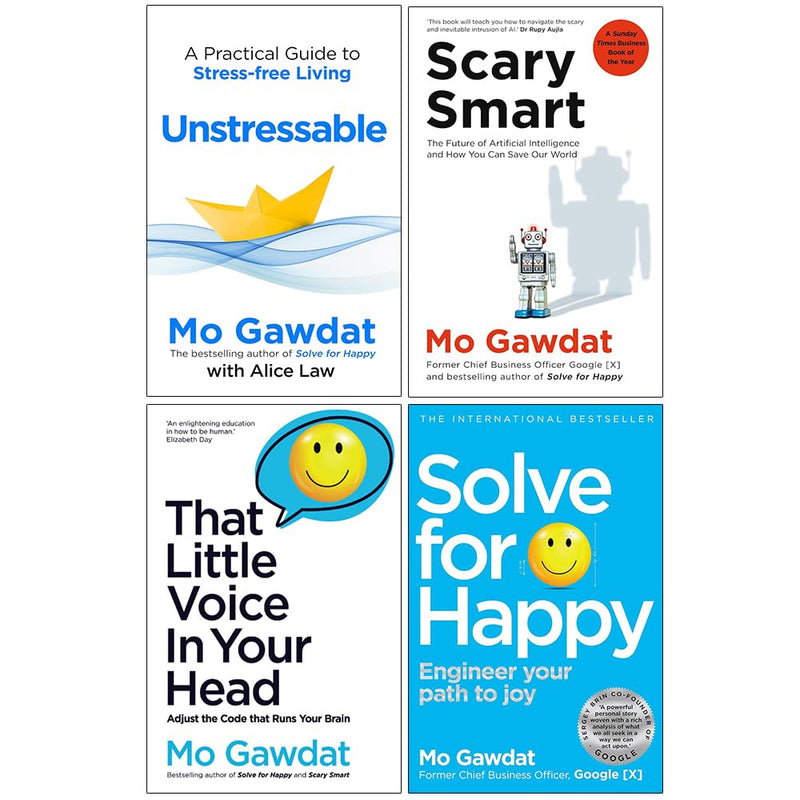 ["Agnosticism", "Agonism", "Atheism", "authentic happiness", "Book by Derren Brown", "Book by Mo Gawdat", "Derren Brown", "derren brown book", "Derren Brown Book Collection", "Derren Brown Book Collection Set", "Derren Brown Books", "Derren Brown Collection", "derren brown happy", "Emotion", "Emotional Self Help", "Engineer Your Path to Joy", "Happy", "Happy : Why More or Less Everything is Absolutely Fine", "Happy and Solve for Happy 2 Books Collection Set", "Health and Fitness", "History", "joy", "Meditational book", "Mental Health Nursing", "Mo Gawdat", "Mo Gawdat Book Collection", "Mo Gawdat Book Collection Set", "Mo Gawdat Books", "Mo Gawdat Collection", "mo gawdat scary smart", "mo gawdat solve for happy", "mo gawdat that little voice in your head", "Motivational Book", "Philosophical Logic", "Physiological Logic", "Popular philosophy", "popular psychology", "Practical", "Practical Help", "Psychiatry Book", "Religious Philosophy", "Religious Philosophy Books", "scary smart", "Self Help", "Solve for Happy", "Solve For Happy: Engineer Your Path to Joy", "Stress Managements", "that little voice in your head"]