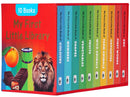 My First Little Library 10 Books Set Collection: (My First Little Book Of ABC, Shapes, Numbers, First Words