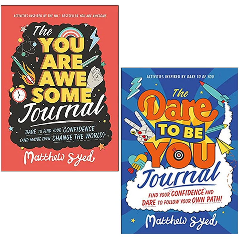 ["9789124229924", "children books", "children journal", "childrens books", "Childrens Books (7-11)", "dare to be you", "dare to be you book", "dare to be you journal", "Journal", "Journals", "kids journals", "matthew syed", "matthew syed books", "matthew syed collection", "matthew syed set", "self confidence", "you are awesome", "you are awesome book", "you are awesome journal"]