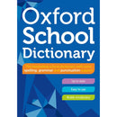 Oxford School Dictionary Fully Revised For Students HARDCOVER