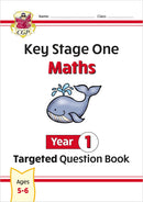 CGP KS1 Year 1 Workbook Bundle – Ages 5-6 (Grammar Punctuation and Spelling, Reading Comprehension, Handwriting, Maths)