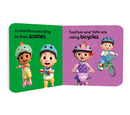 CoComelon Little Learners Pocket Library: 6 mini board books about first experiences